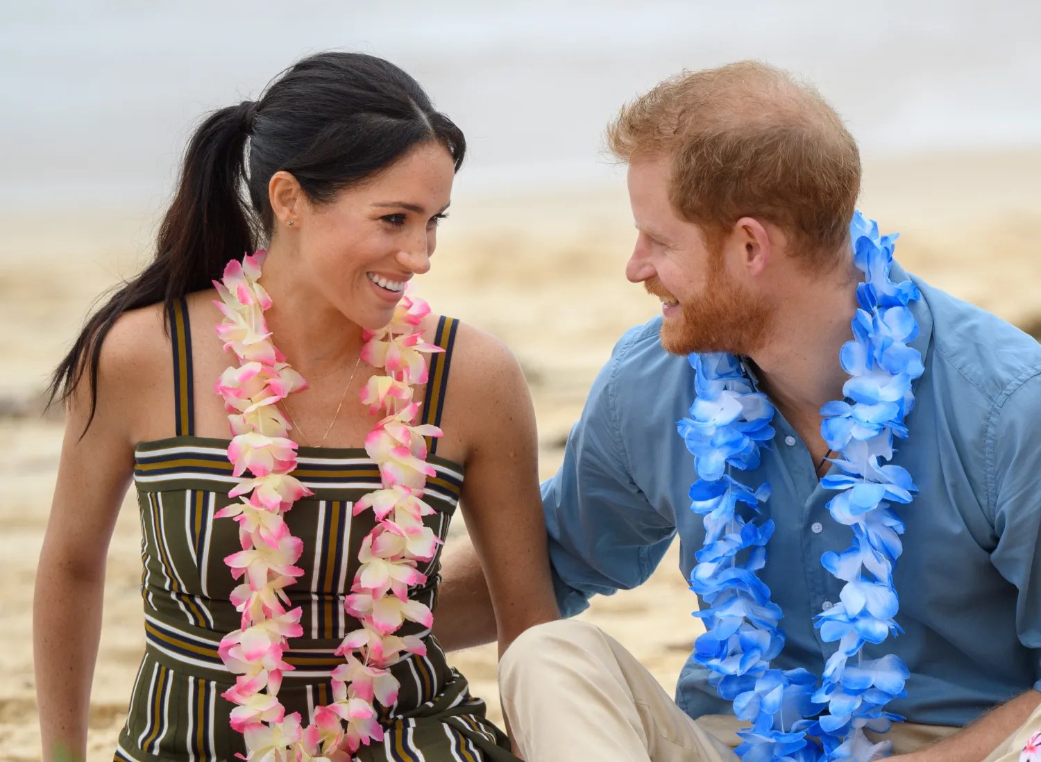 Meghan Markle and Prince Harry in Sydney, Australia on October 19, 2018.