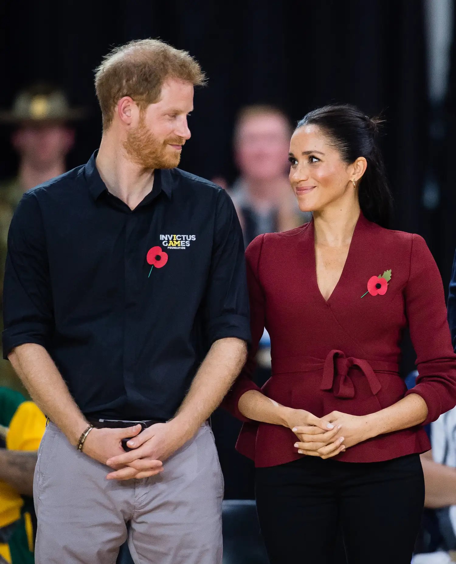 Prince Harry and Meghan Markle in Sydney, Australia on October 27, 2018.