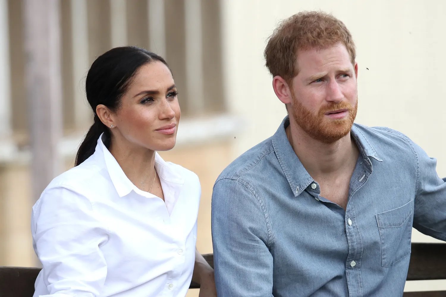 Meghan Markle and Prince Harry on October 17, 2018.