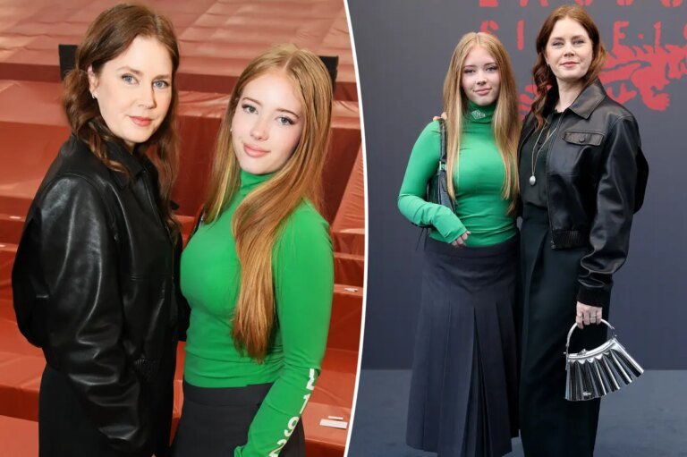 Amy Adams' Daughter Aviana, 15, Shines During Paris Fashion Week with Her Rare Appearance