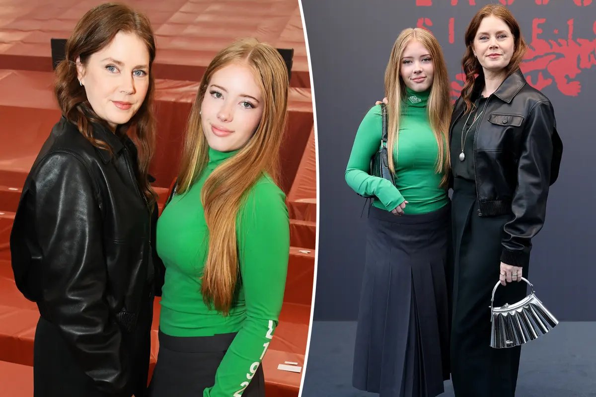Amy Adams' Daughter Aviana, 15, Shines During Paris Fashion Week with Her Rare Appearance