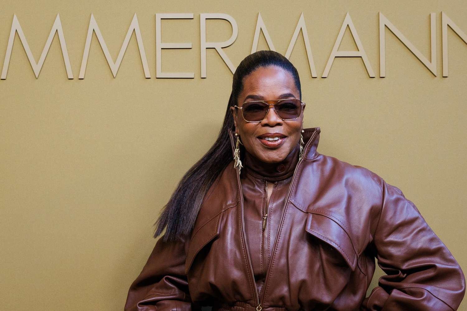 Oprah Elevates Her Signature Style with a Chic $6,000 Zimmermann Leather Outfit