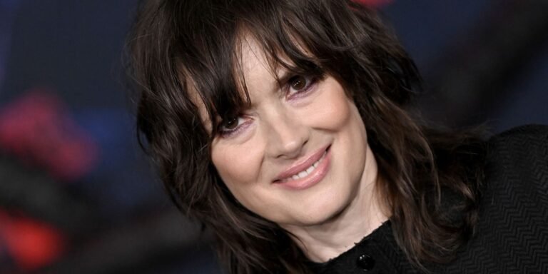 Winona Ryder Debuts a Fresh Mullet Haircut at Paris Fashion Week