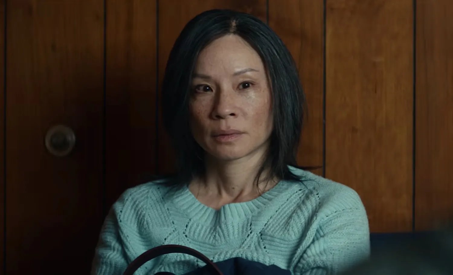 Lucy Liu in the trailer for 'Rosemead.'