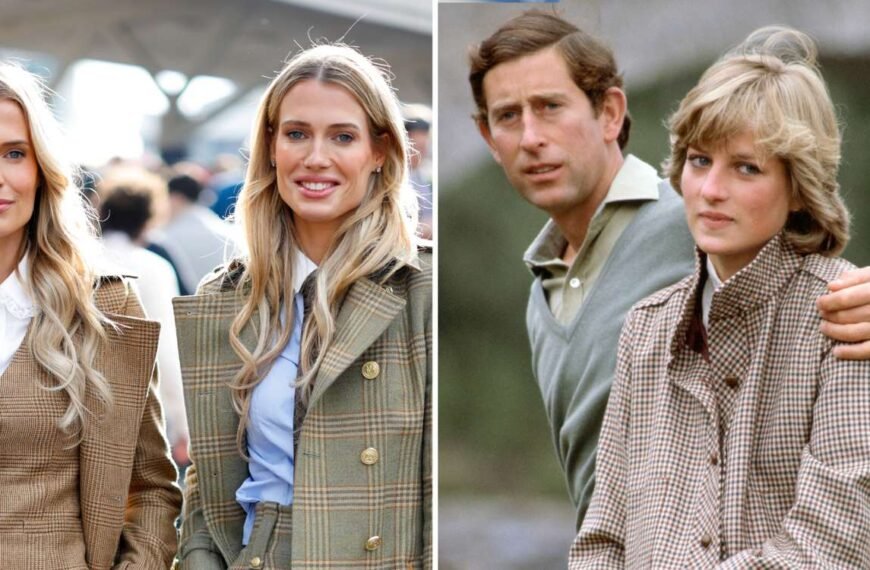 Lady Eliza and Amelia Spencer Honor Princess Diana by Recreating One of Her Beloved Outfits