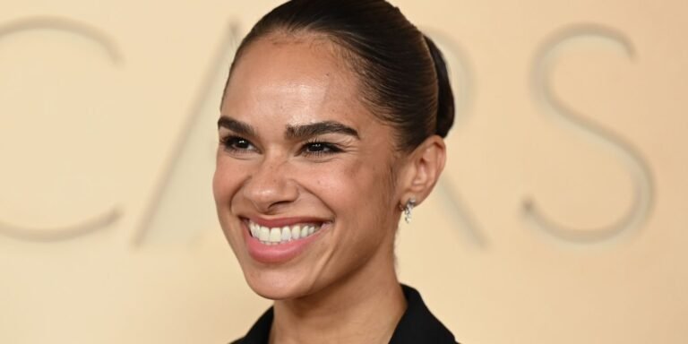 Misty Copeland Brings a Touch of '80s Flair to Balletcore at the 2026 Oscars in a Chic Tutu Dress