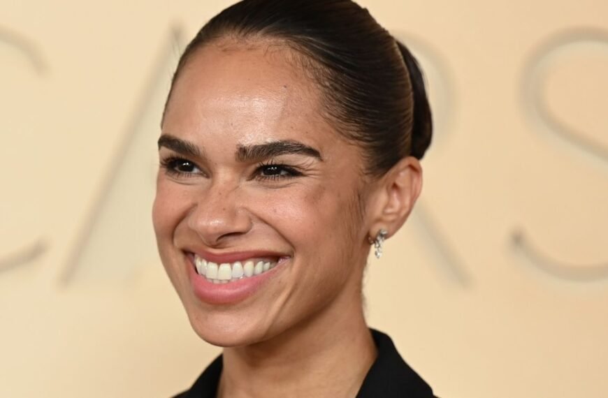 Misty Copeland Brings a Touch of '80s Flair to Balletcore at the 2026 Oscars in a Chic Tutu Dress