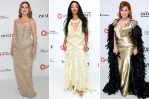 Elton John's 2026 Oscar Party: Check Out the Celebrity Fashion on the Red Carpet