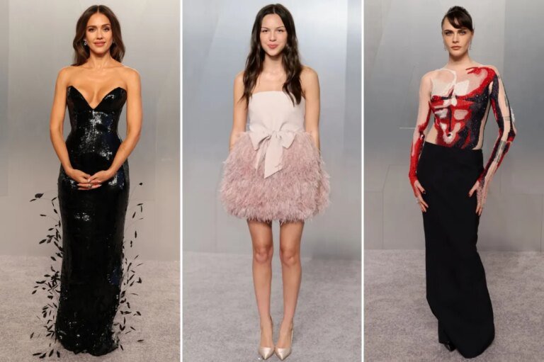 Behind the Scenes at the Vanity Fair Oscar Party: Jessica Alba, Kiernan Shipka, and More on the Red Carpet