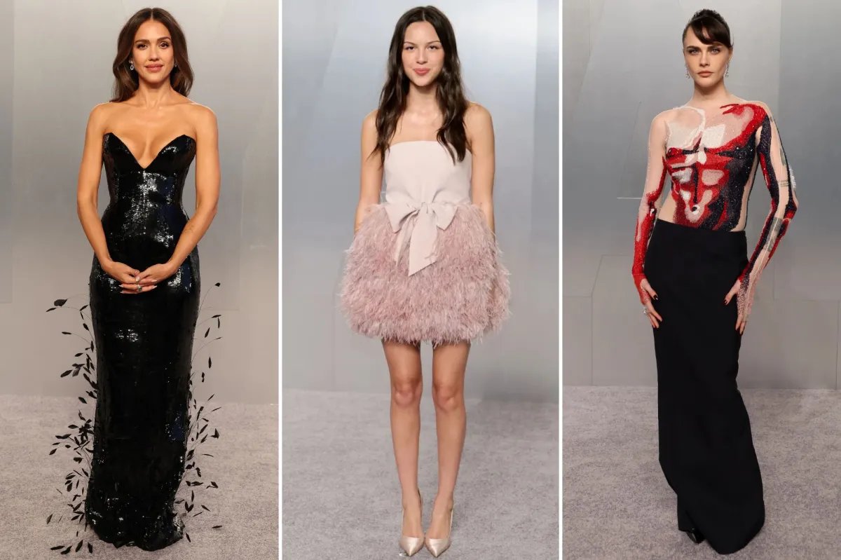 Behind the Scenes at the Vanity Fair Oscar Party: Jessica Alba, Kiernan Shipka, and More on the Red Carpet