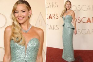 Kate Hudson Showcases $35 Million Jewelry and 'Diamond Dust' Manicure at the 2026 Oscars