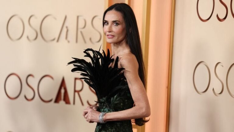 Feathered Gowns Steal the Spotlight on the Oscars Red Carpet