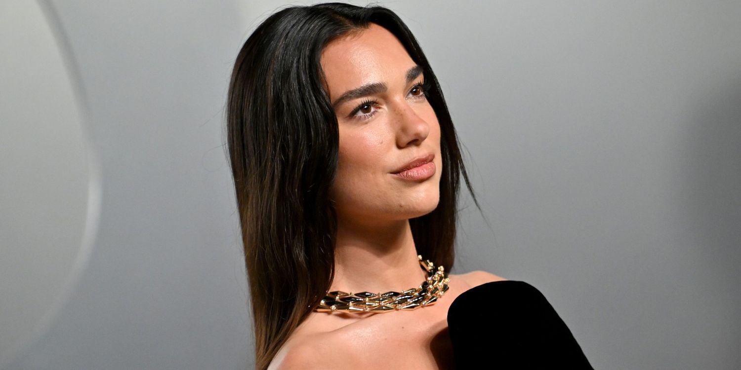 Dua Lipa Shows Off Vintage Style in a Stunning Velvet Gown at the Oscars After-Party