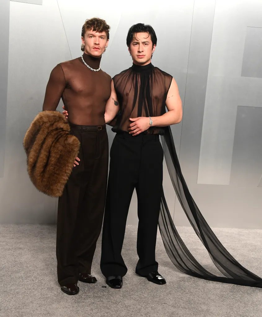 Connor Storrie at the 2026 Vanity Fair Oscar Party.