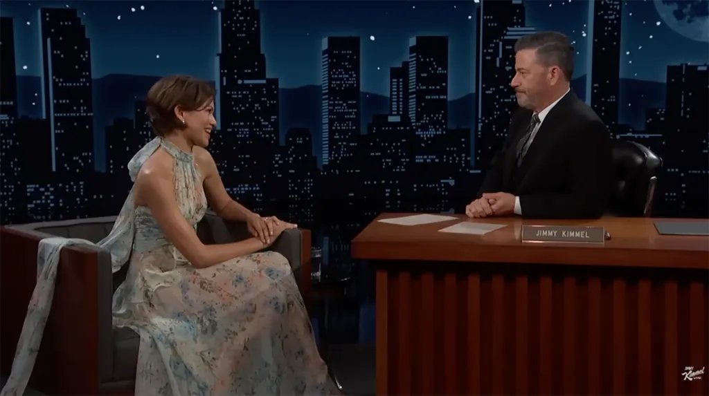 Zendaya on Jimmy Kimmel Live