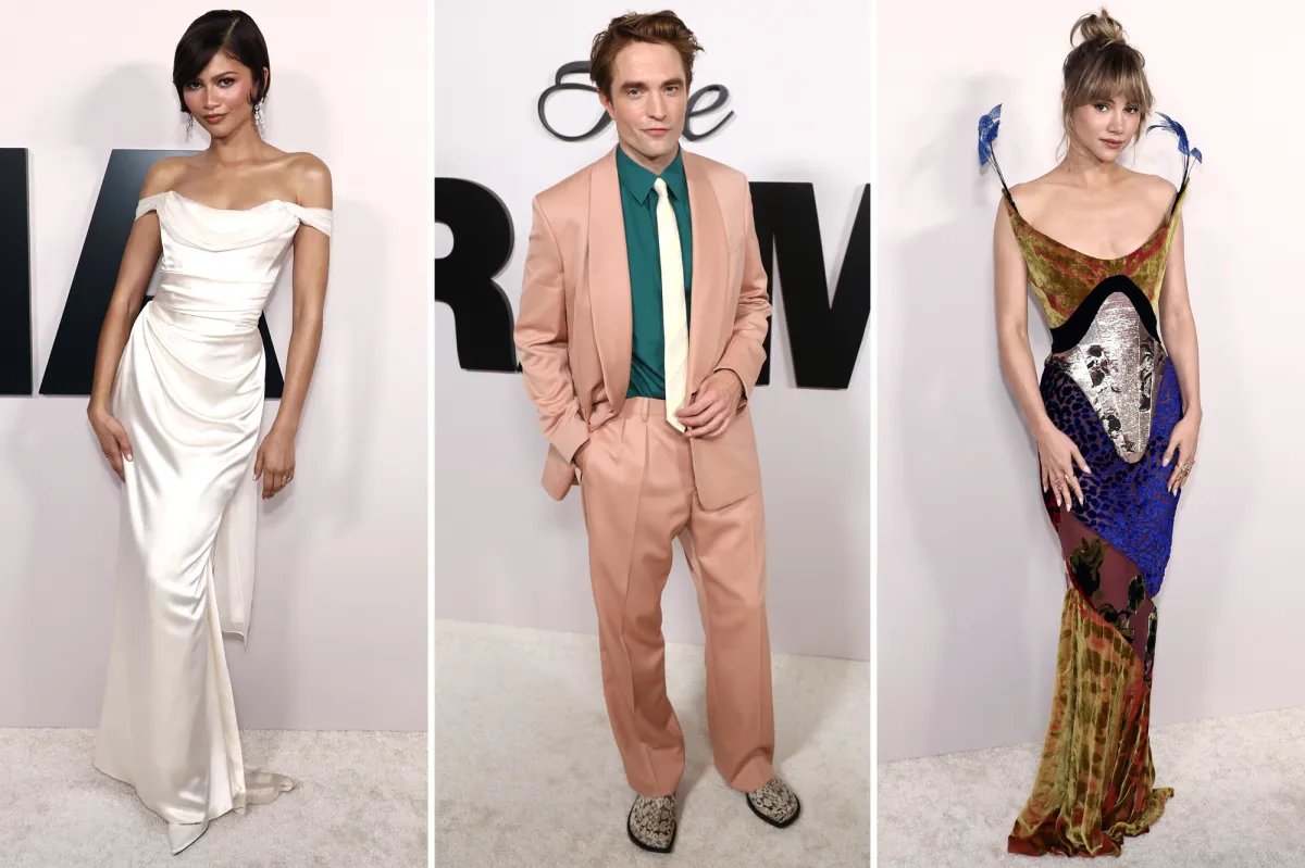 Stars Shine at the LA Premiere of 'The Drama': Zendaya, Robert Pattinson, Suki Waterhouse, and More on the Red Carpet