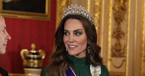 Kate Middleton Elegantly Wears Lover’s Knot Tiara for Windsor State Banquet in 2026