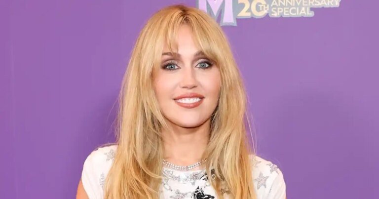 Miley Cyrus Brings Nostalgia in Silver at the ‘Hannah Montana’ 20th Anniversary Premiere