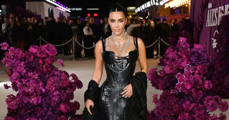 Kim Kardashian Fans Raise Almost $80 Million for a Unique Galliano Dress at 'All’s Fair' Auction