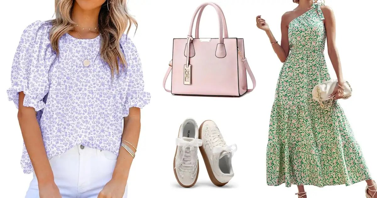 21 Stylish Spring Fashion Finds from Amazon Under $50 – From Dreamy Dresses to Chic Blouses