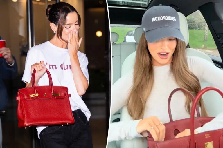A Closer Look at Maura Higgins’ New Birkin Bag: Probiotic Gummies, Beautiful Lip Gloss, and Luxury Hand Cream
