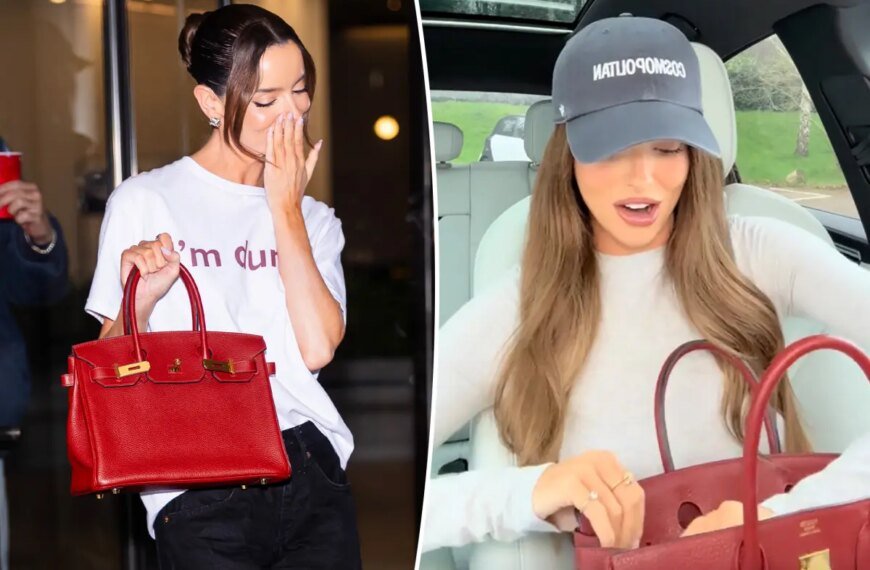 A Closer Look at Maura Higgins’ New Birkin Bag: Probiotic Gummies, Beautiful Lip Gloss, and Luxury Hand Cream