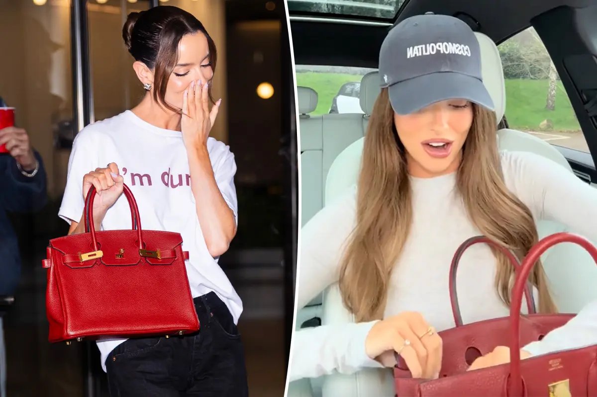 A Closer Look at Maura Higgins’ New Birkin Bag: Probiotic Gummies, Beautiful Lip Gloss, and Luxury Hand Cream