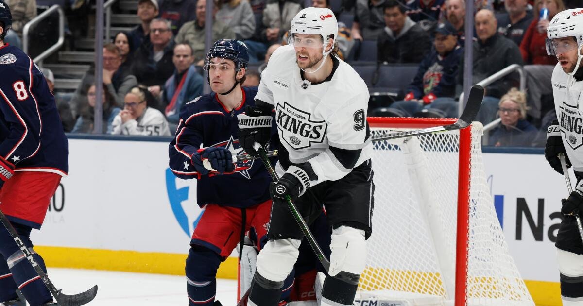 Adrian Kempe's Key Goal Helps Kings Secure Overtime Victory Over Blue Jackets