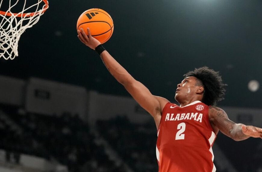 Alabama Guard Aden Holloway Faces Felony Drug Charge Just Before NCAA Tournament