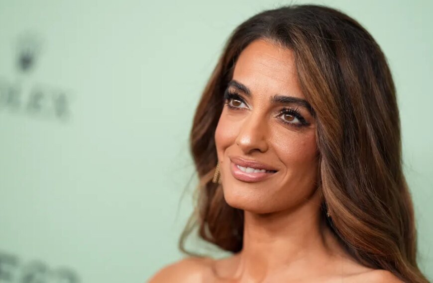 Amal Clooney's Affordable Shine Spray for Gorgeous, Luminous Hair