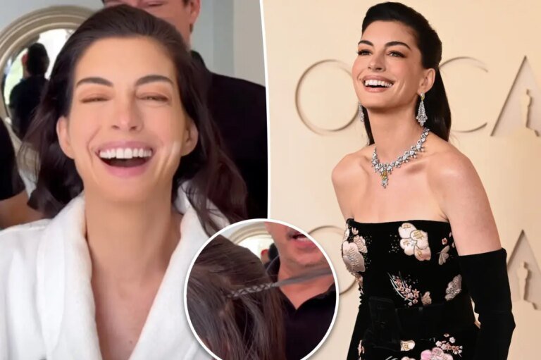 Anne Hathaway’s Go-To Red Carpet Hack for a Fresh Look at the 2026 Oscars — No Surgery Needed