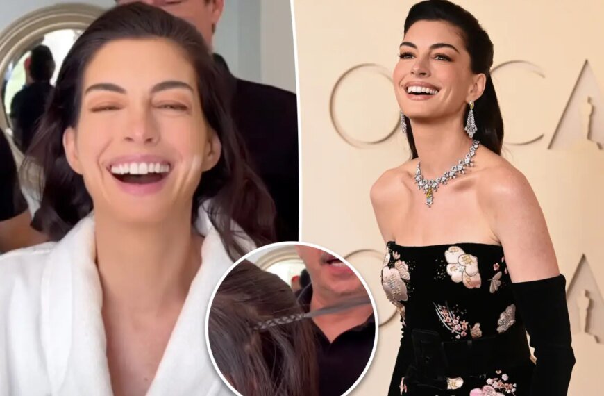 Anne Hathaway’s Go-To Red Carpet Hack for a Fresh Look at the 2026 Oscars — No Surgery Needed