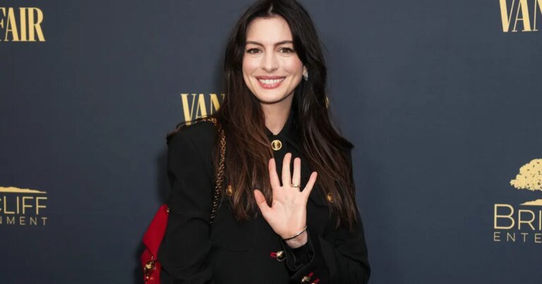 Anne Hathaway's Stylish Quilted Crossbody Bag Is Available Now and Perfect for Any Occasion