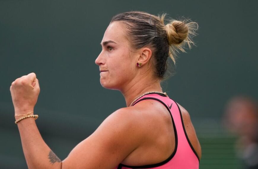 Aryna Sabalenka Makes Her Mark Again: Reaching the Indian Wells Final for the Third Time in Four Years