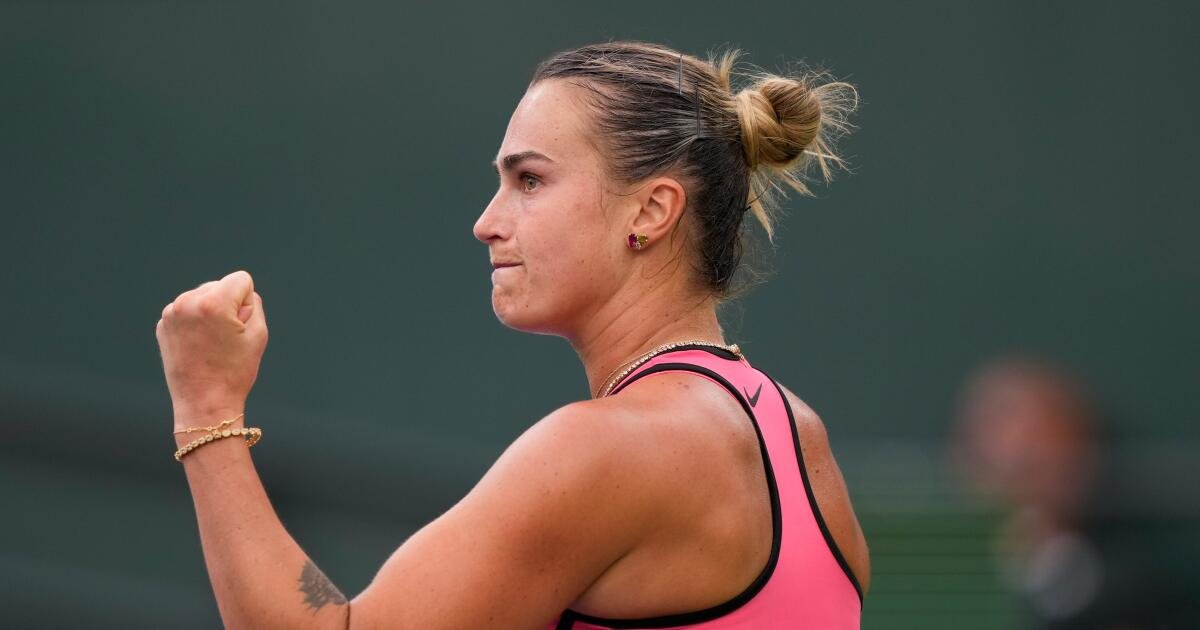 Aryna Sabalenka Makes Her Mark Again: Reaching the Indian Wells Final for the Third Time in Four Years