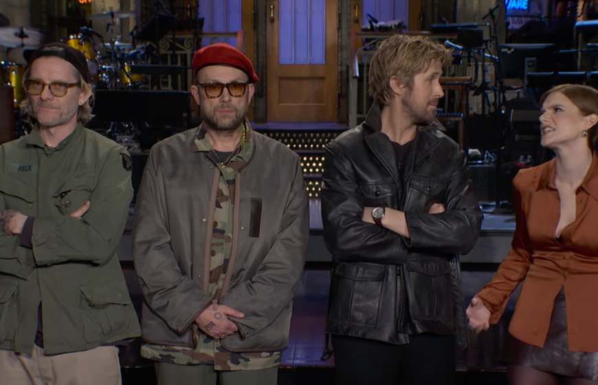 Ashley Padilla Takes on the Iconic Rain Scene from 'The Notebook' with Ryan Gosling in New 'SNL' Promo