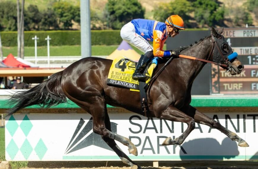 Bob Baffert’s Potente Takes the Win at San Felipe Stakes in Santa Anita