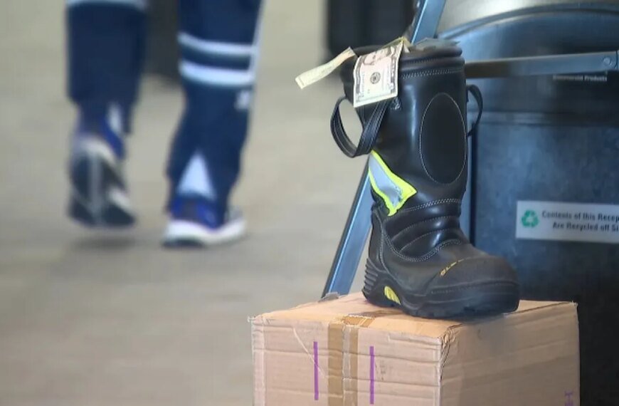 Burbank Airport Officers and Firefighters Raise Funds to Support Unpaid TSA Agents