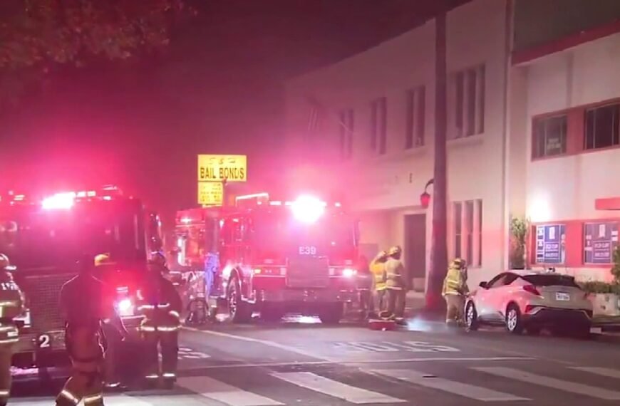 Burglary Report Leads to Arson Investigation at Van Nuys Office Building