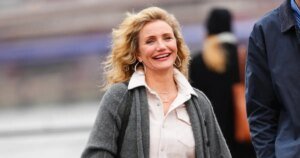 Cameron Diaz’s Cozy Cardigan: A Chic Spring Essential We All Want to Emulate