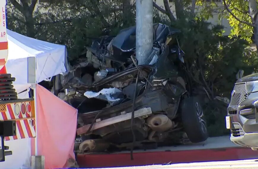 Car Crash in Porter Ranch Leaves One Dead and Two Injured