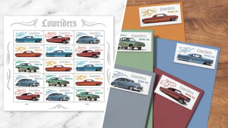 Celebrate Lowriders with the New USPS 'Lowrider Forever' Stamp Collection