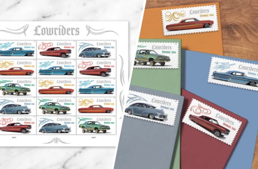 Celebrate Lowriders with the New USPS 'Lowrider Forever' Stamp Collection