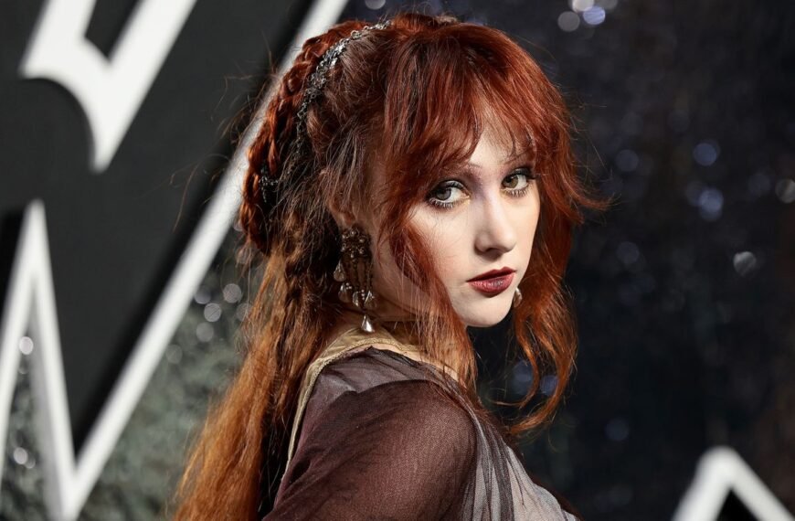 Chappell Roan Shortens Her Hair with a Fluffy Bob and Wears a Sheer Lace Corset Dress