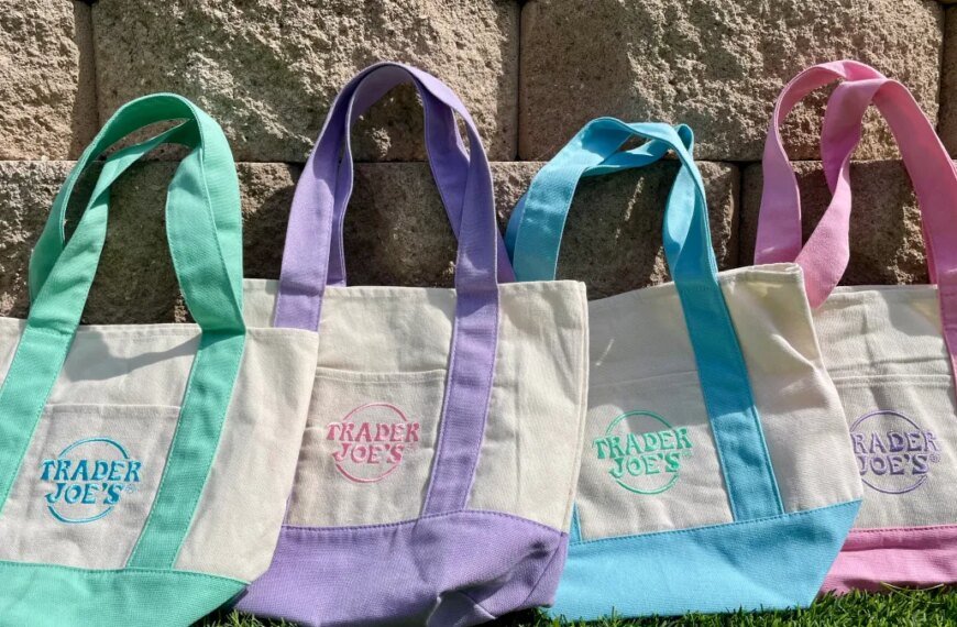 Check Out the Exciting New Colors of Trader Joe’s Viral Tote Bags