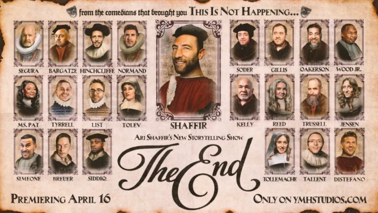 Comedian Ari Shaffir Wraps Up His Longtime Storytelling Series with ‘The End’ from YMH Studios