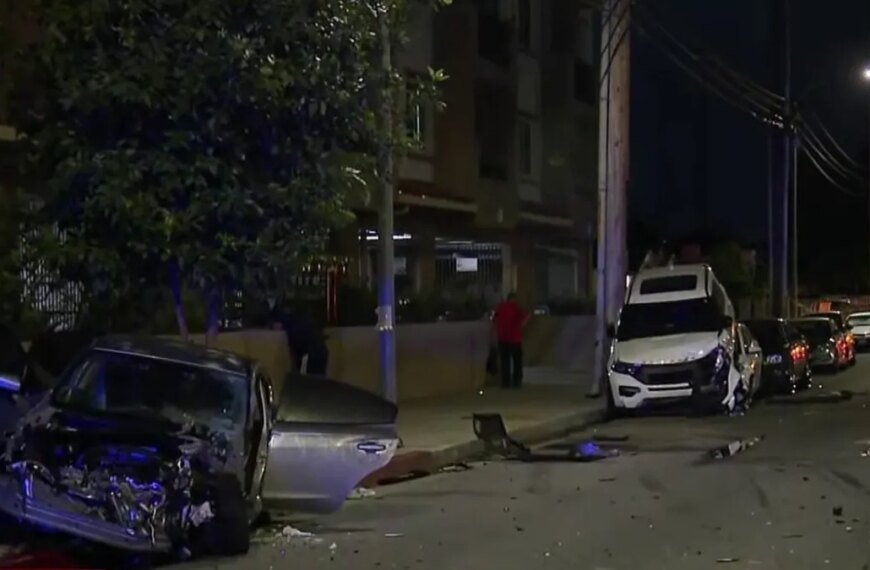 Crash After Chase on Reseda Street