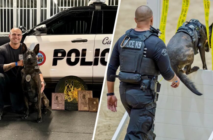 Culver City K-9 Unit Shines with Impressive Wins at Las Vegas Competition