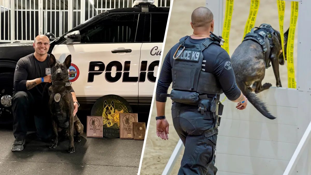 Culver City K-9 Unit Shines with Impressive Wins at Las Vegas Competition