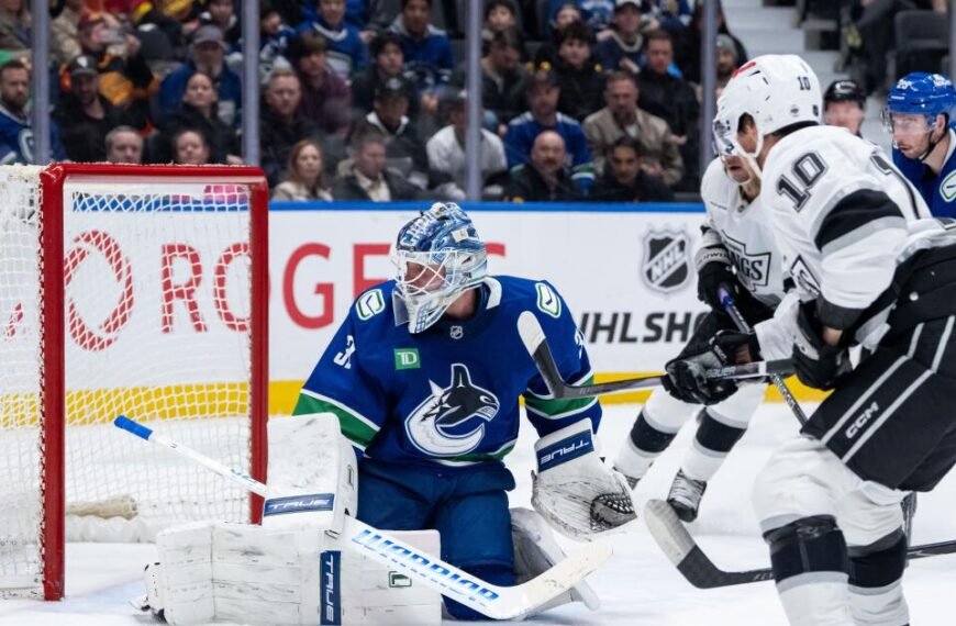 Darcy Kuemper and Kings Earn Vital Win with Shutout Against Last-Place Canucks